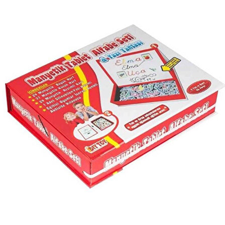 Eğitici Oyuncak 7910 MANYETİK TABLET ALFABE SETİ Kız Erkek Çocuk Eğitici