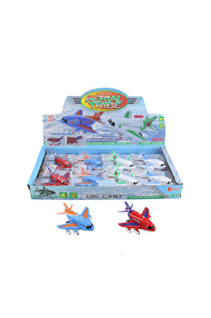 Kız Çocuk Oyuncak Erkek Çocuk Oyuncak SESLİ IŞIKLI METAL ÇEKBIRAK UÇAK Eğitici Oyuncaklar