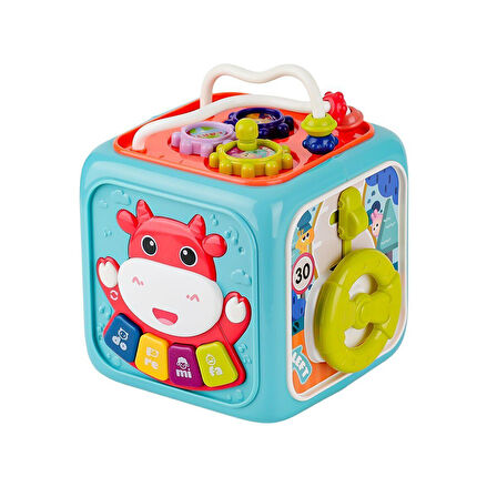 BIB-6018 Pianolu Yürüme Arkadaşı 4IN1 Kız Erkek Çocuk Oyuncak Eğitici Oyuncaklar