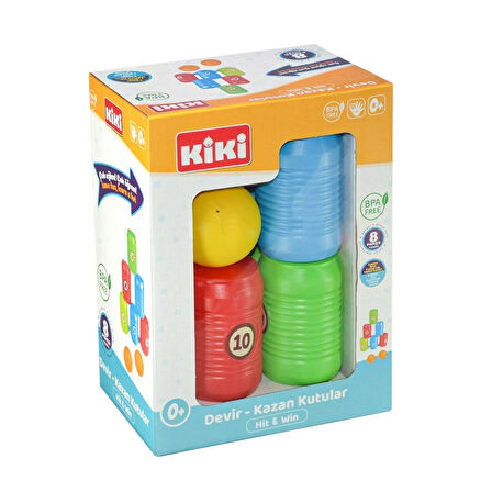 AE-0702 Kiki, Devir - Kazan Kutular Kız Erkek Çocuk Oyuncak Eğitici Oyuncaklar
