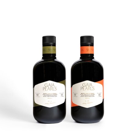 Gaia Pearls Erken Hasat Polifenollü Soğuk Sıkım Zeytinyağı 500 ml Cam Şişe