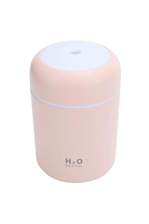 H2o Humidifier 300 Ml Işıklı Hava Nemlendirici Buhar Makinesi Ve Aroma Difüzörü