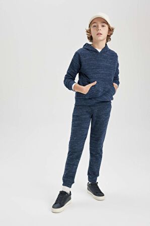DeFacto Erkek Çocuk Beli Bağcıklı Lastikli Paça Cepli Jogger Eşofman Altı B8915A823CWIN232