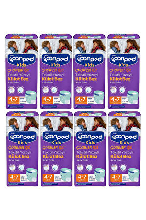 Canped Çocuklar için Emici Külot 4-7 yaş - 72 Adet