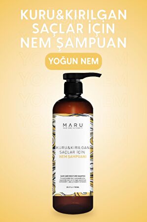 Maru Kuru Ve Kırılgan Saçlar Için Nem Terapisi Şampuanı 750 ml