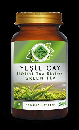 Yeşil Çay Toz Ekstresi 50 Gr Cam Kavanoz