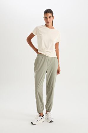 DeFactoFit Wide Leg Geniş Paça Cepli Sporcu Dokuma Pantolon C9415AX25SPKH418