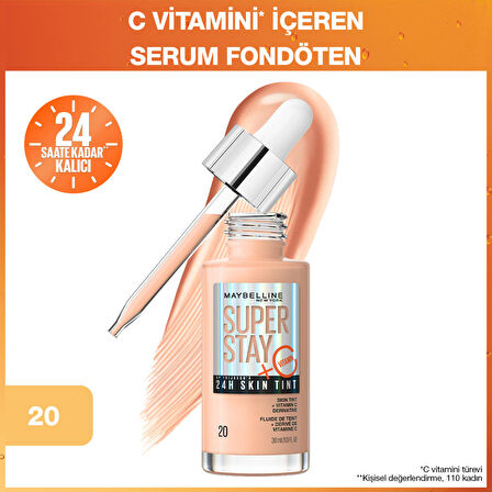 Super Stay Skin Tint Fondöten - 20