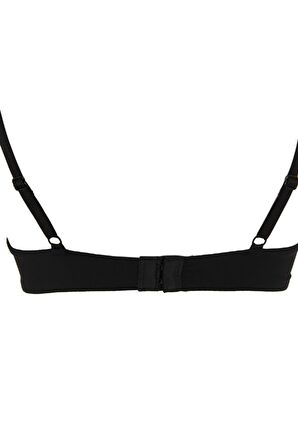 DeFacto Push Up Micro Dolgulu Yarım Dolgulu Tişört Bra-Fall in Love Z3350AZ25SPBK81