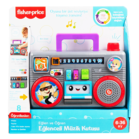 Fisher-Price Eğlen ve Öğren Müzik Kutusu GYC04