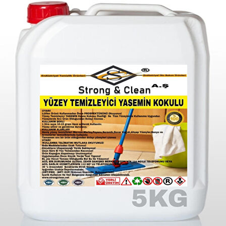 Yüzey Temizleyici Yasemin Kokulu 5 Kg