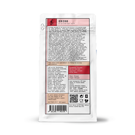 Fropie Orta İçim Etiyopya Filtre Kahve 250 gr
