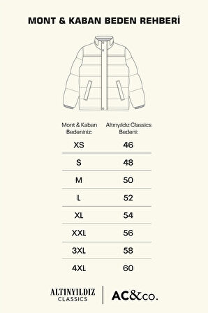 Altınyıldız Classics Taş Erkek Kaban 4A0724100003