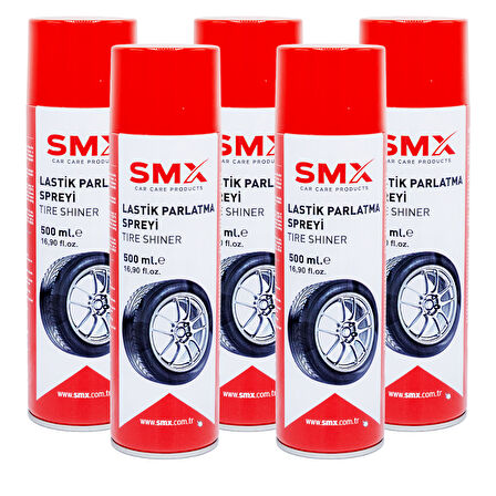 Lastik Parlatma Spreyi 500 ml 5ADET