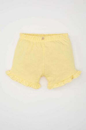 DeFacto Kız Bebek Pike Şort C1454A524SMYL118