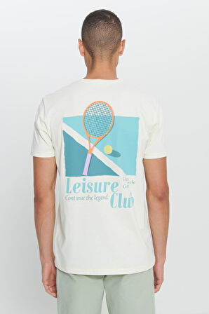 Standart Fit Normal Kesim %100 Pamuk Bisiklet Yaka Tişört