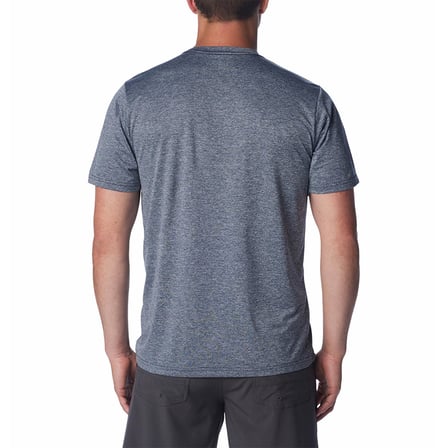 Columbia Hike™ Crew Short Sleeve Shirt Erkek Lacivert Tişört AO1419-465