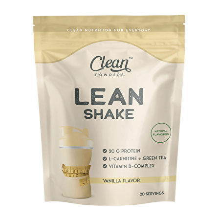 Clean Powders Lean Shake 600 Gr - VANİLYA