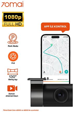 70mai RC06 1080p Geri Görüş Kamerası