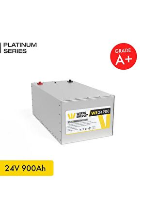 24V 900Ah LiFePO4 Platinum Series Bluetooth'lu Lityum Demir Fosfat Akü 