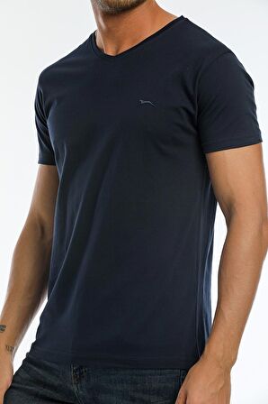Slazenger SARGON I Erkek T-Shirt Lacivert