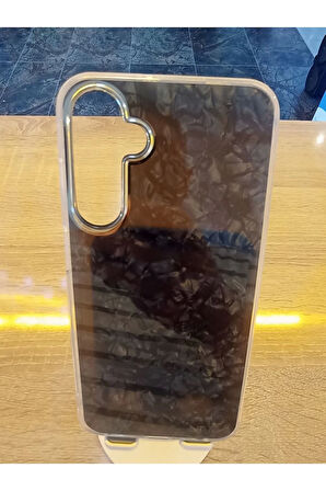 Samsung Galaxy A55 Uyumlu Mermer Desen Darbe Korumalı Premium Kapak