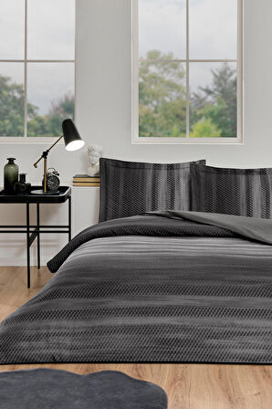 Özdilek Notte Çift Kişilik Lastikli Fitted Çarşaf Nevresim Takımı
