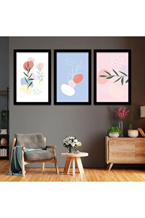 Kız Çocuğu Odası 100 X 50 Cm Saatli Kanvas Tablo