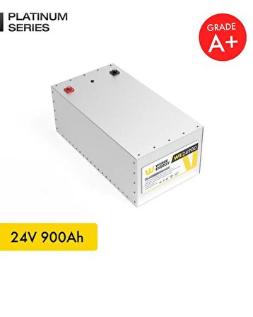 24V 900Ah LiFePO4 Platinum Series Bluetooth'lu Lityum Demir Fosfat Akü 