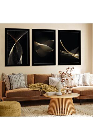 GOLD AYNALI PLEKSİ ÇERÇEVELİ ARAPÇA DİNİ ALLAH LAFZI TABLOSU