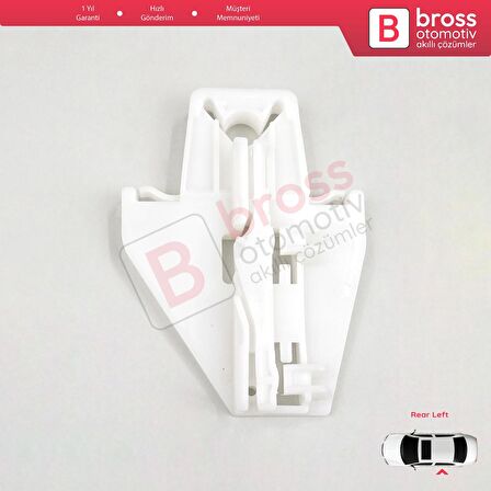 Seat Toledo Leon Skoda Fabia İçin Sol Arka Cam Kriko Tamir Klipsi