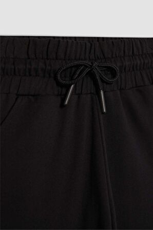 Kız Çocuk Carrot Fit  Sweatshirt Kumaşı Pantolon