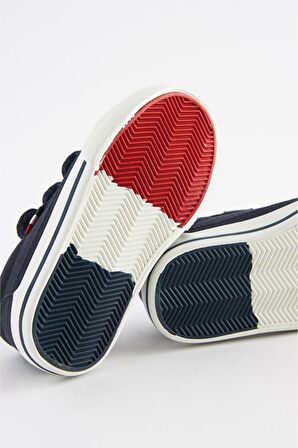 Navy Bantlı Sneakers