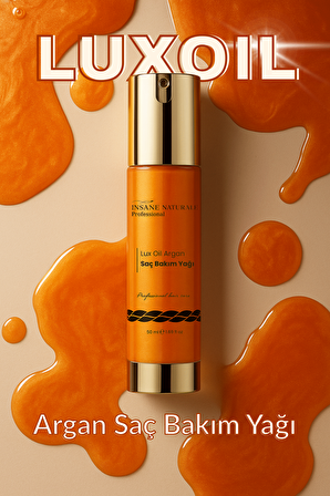 ux Oil Argan Saç Bakım Yağı (SAÇ SERUMU) 50 ml