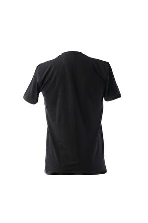 Pierre Cardin Erkek Bisiklet V Yaka T-Shirt Siyah (2 Li)