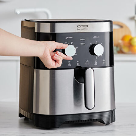 Karaca Gourmet 9 Litre Ekstra Büyük Hacim 8 Kişilik Airfryer