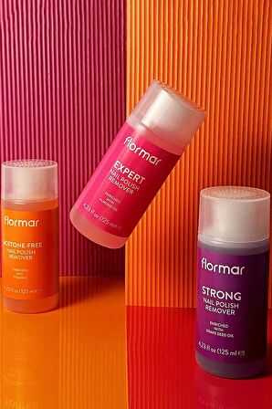Flormar E Vitamini & Gliserin İçeren Asetonsuz Oje Temizleyici