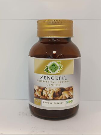 Zencefil Toz Ekstresi 70 Gr Cam Kavanoz