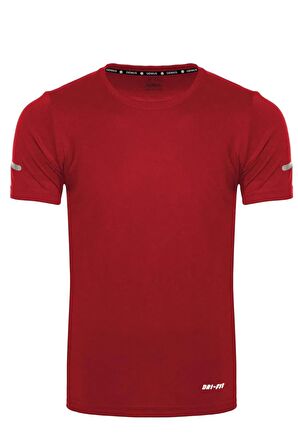 Genius Erkek Nem Emici Hızlı Kuruma Atletik Teknik Performans Spor T-shirt DRIFIT-KISAKOL