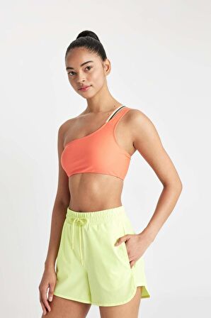 DeFactoFit Standart Fit Esnek Dokulu Sporcu Deniz Şortu B6571AX24HSYL205