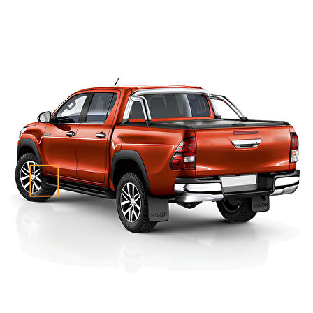 Toyota Hilux 2015 Model Ve Sonrası Sol Ön Paçalık (ÇAMURLUK - TOZLUK)