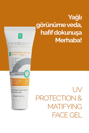 Mineaderm Uv Protection&Matifying Face Gel SPF50+ 50 ml 8680525350792