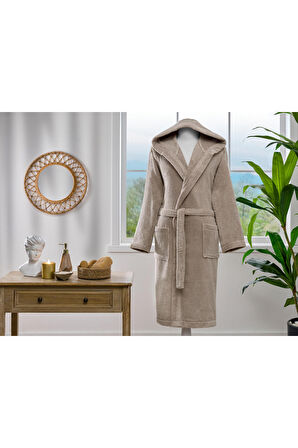 Özdilek Woven Kapüşonlu Bornoz