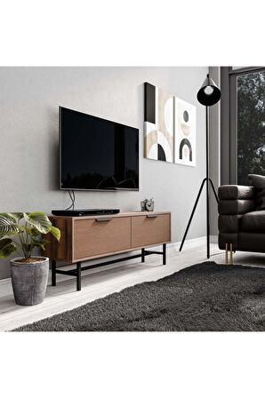 4012 BLANCO 138 CM (METAL AYAKLI) TV ÜNİTESİ HAT KAPLAN