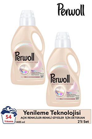 Perwoll Yenileme Beyazlar  2x 1.485 ml 54 Yıkama