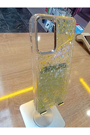 Samsung Galaxy A55 Simli Kamera Çerçevesi Metal Kapak Tuşları Metal Kılıf