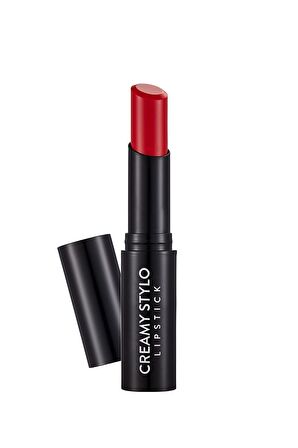 Flormar Yarı Parlak Stick Ruj- Creamy Stylo Lipstick -005 Scarlet-8682536013659