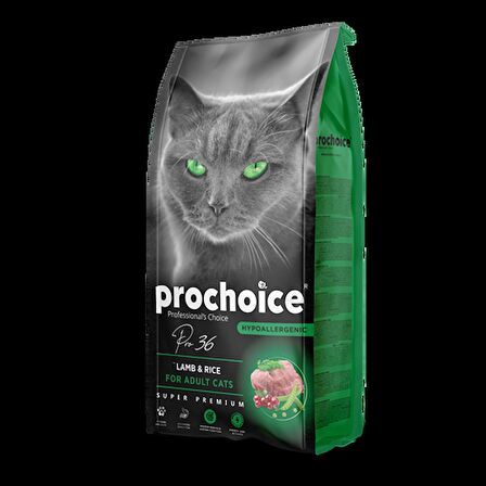 ProChoice Pro 36 Lamb Kuzu Etli Yetişkin Kedi Maması 15 Kg