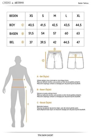 Astarlı Plaj Deniz Şortu Siyah