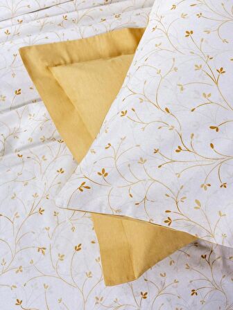 Cotton Box Petite Çift Kişilik Nevresim Takımı Tıny Hardal